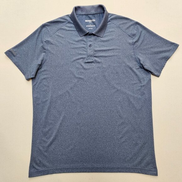 Bonobos Men's Heather Gray Polo Shirt - Picture 2 of 6